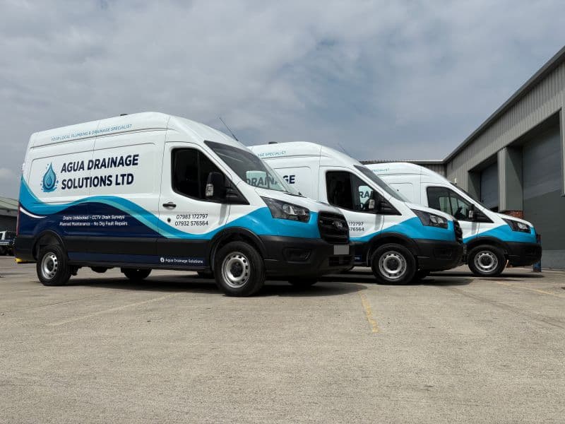 van graphics in Leeds