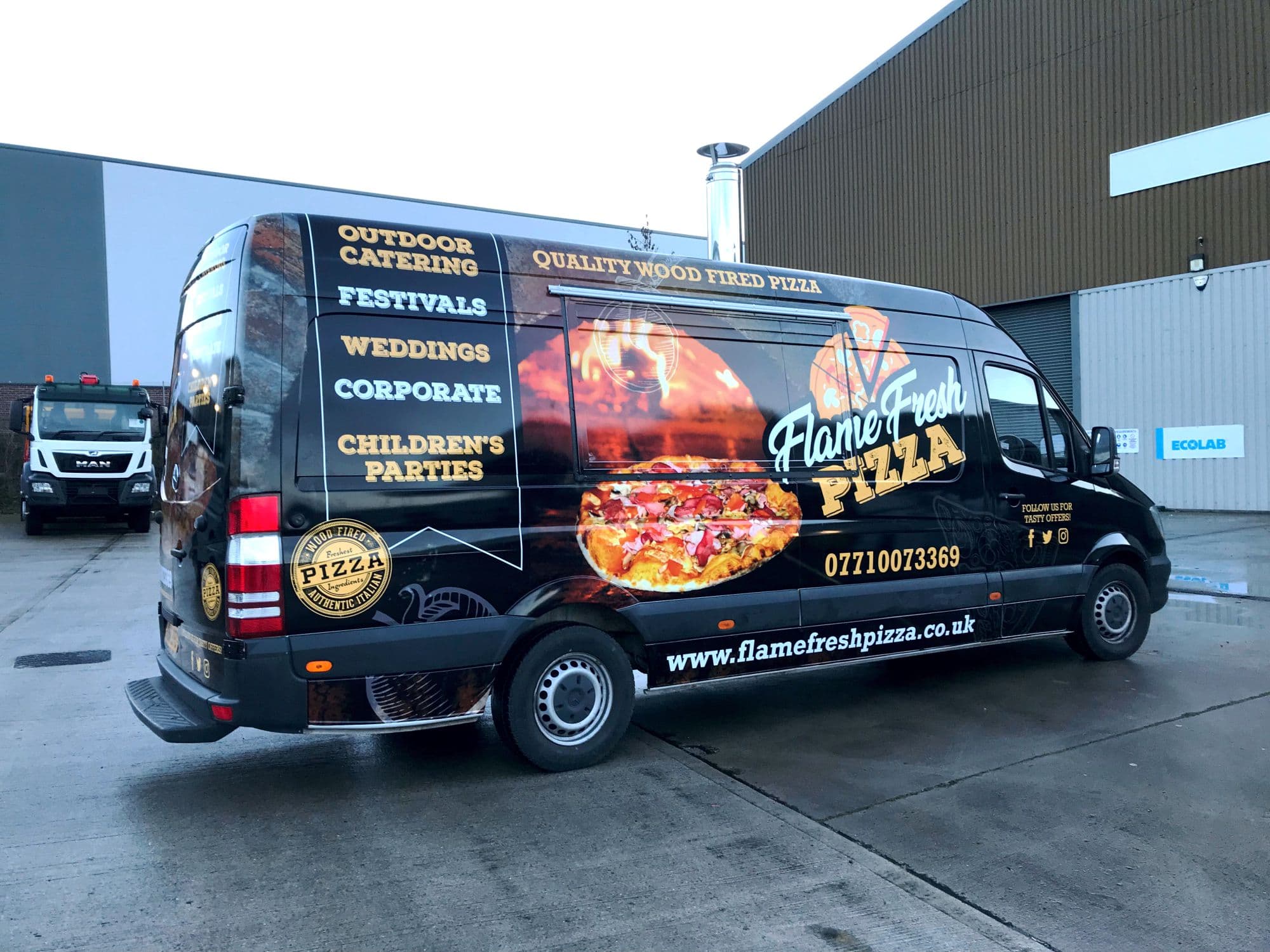 catering van wraps in yorkshire
