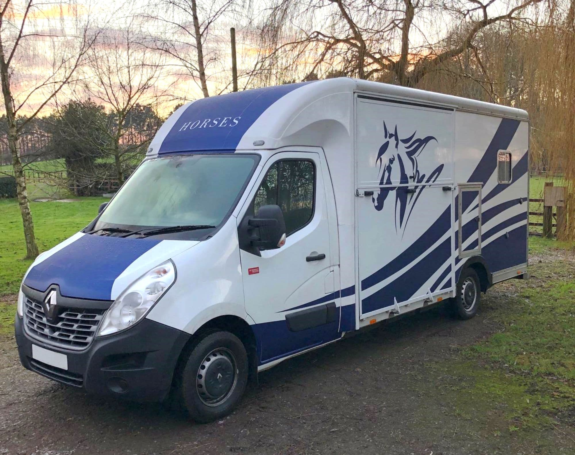 horsebox lettering in Yorkshire
