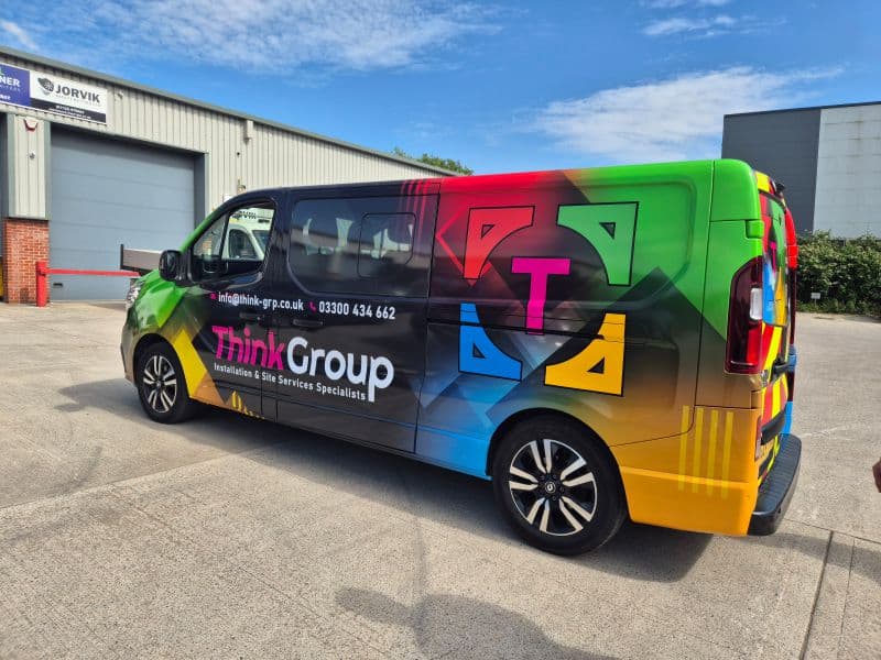 van wrapping in leeds - yorkshire