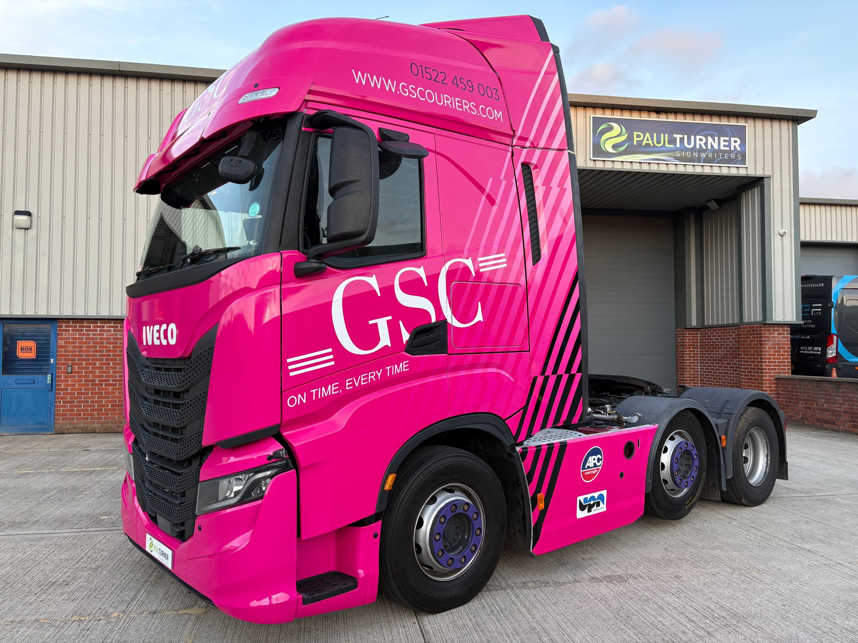 Custom truck wraps Yorkshire